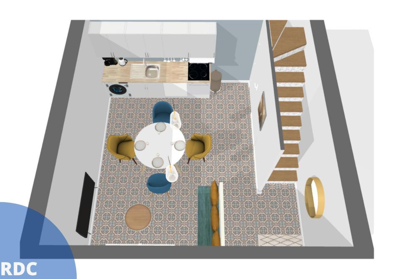 *Maison Bel-Etage-Netflix-Wifi-Coeur De Ville* Apartment Cambrai Exterior photo